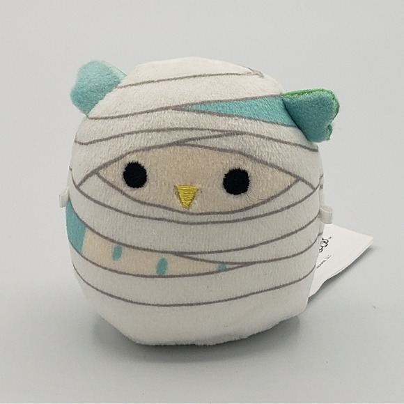 Halloween Micromallows Lot Of 4 Mummy, Vampire, Bat, Cow With Candy‎ Corn - Picture 8 of 11